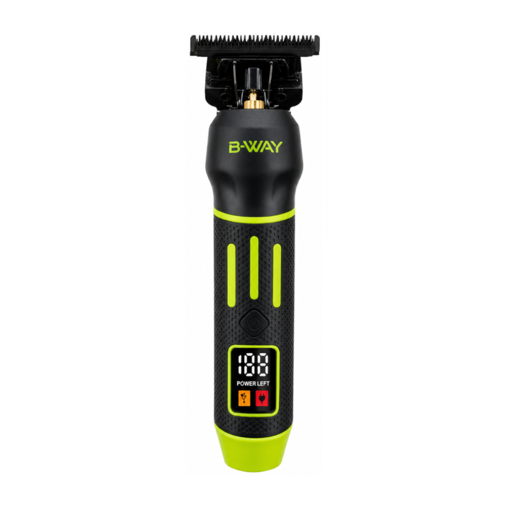 B‑WAY B10K Clipper & Golden Gate Trimmer – 2‑Piece Barber Set