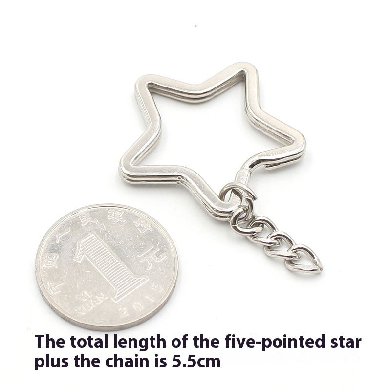 Silver Keychain Phone Pendant