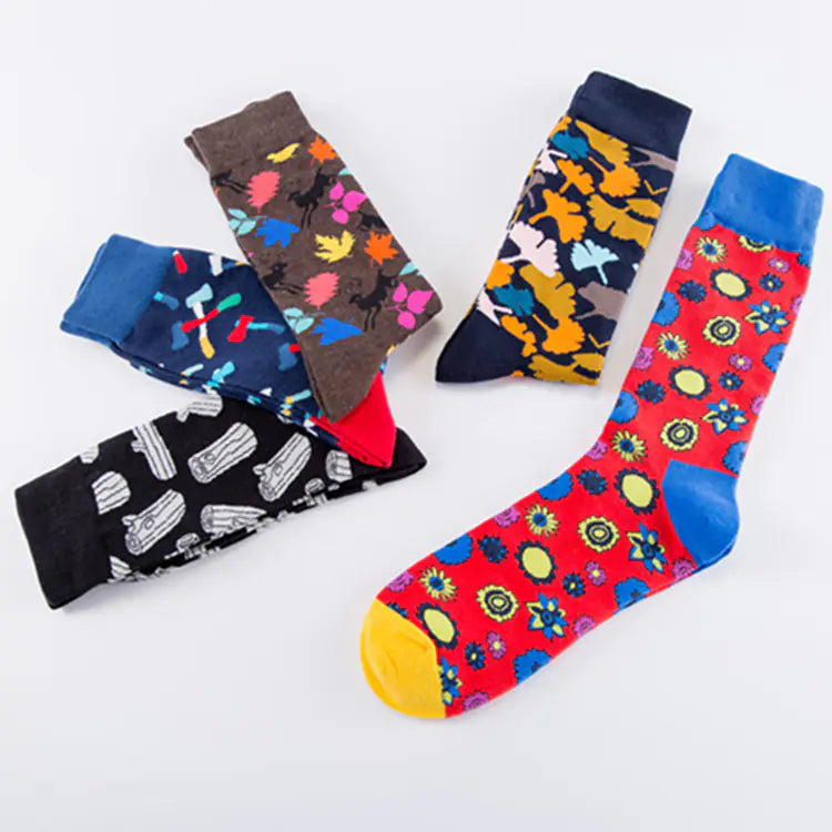 Style Loft Collection Hand Sewn Nature Lovers Fun Forest Socks