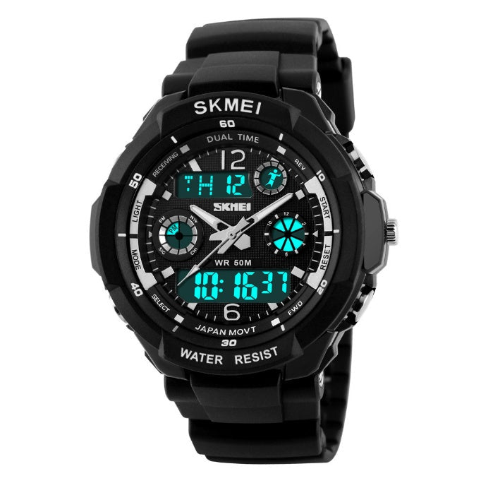 Waterproof Sports Electronic Student Watch