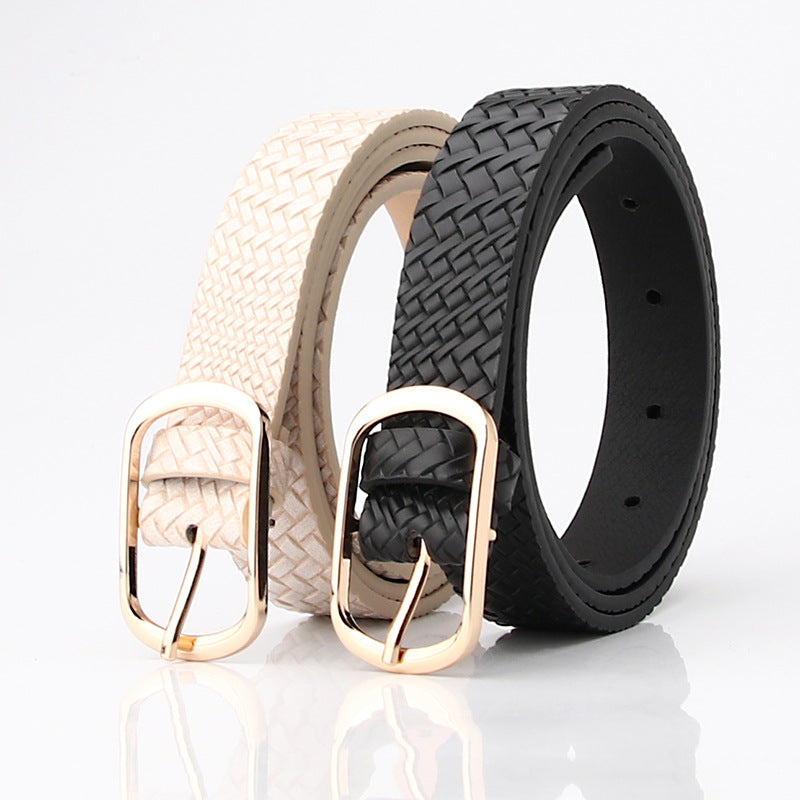 Ladies' Fashion Round Retro Casual Belt