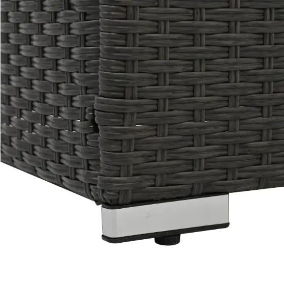 Style Loft Collection Rattan & Tempered Glass Patio Set