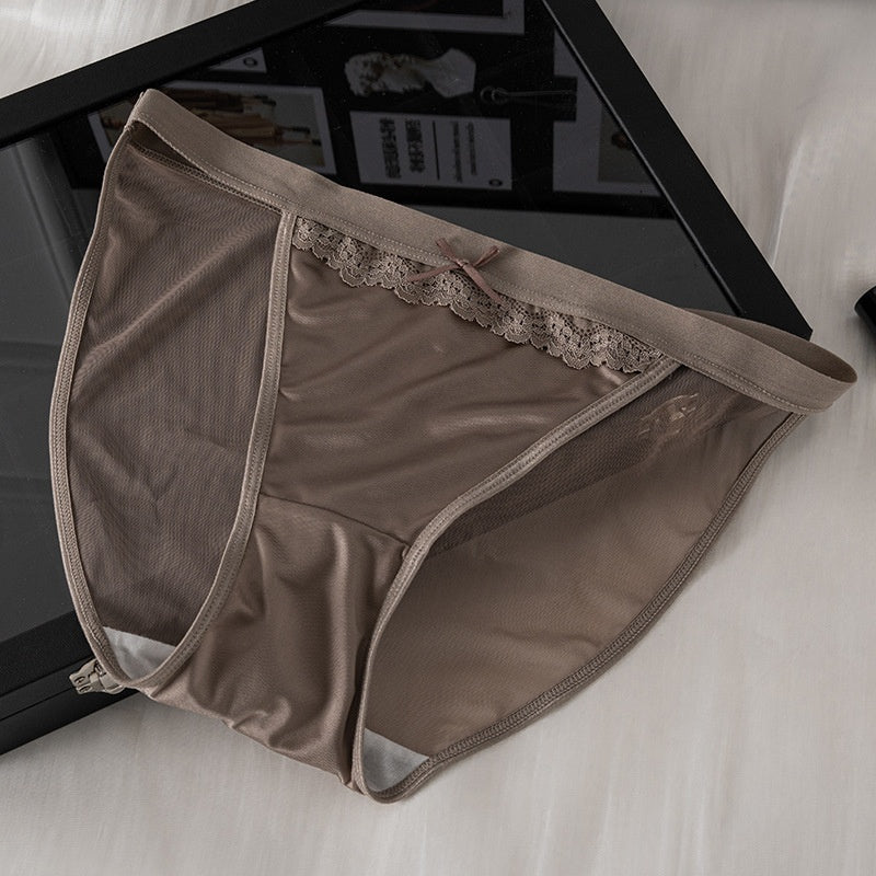 French Maillard Sexy Satin Underwear For Women