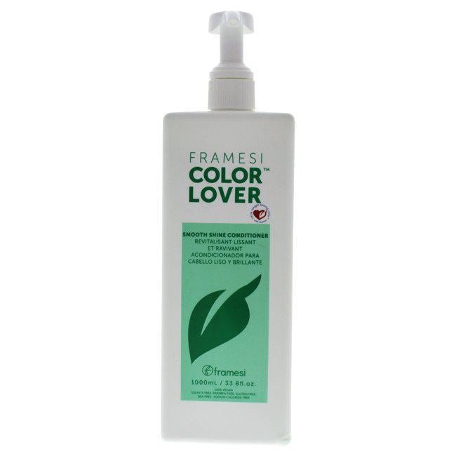 Framesi Color Lover Smooth Shine Conditioner, 33.8 Fl Oz, Sulfate Free Conditioner with Coconut Oil and Quinoa
