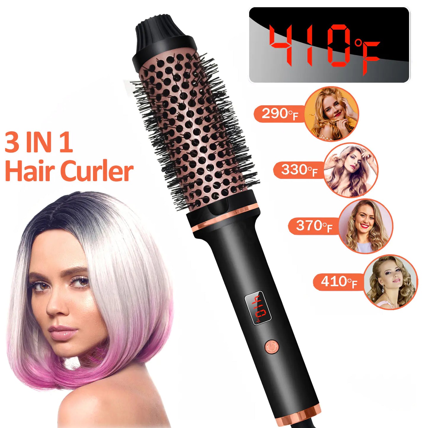 Style Loft Collection Hair Curler, Straightener, and Brush