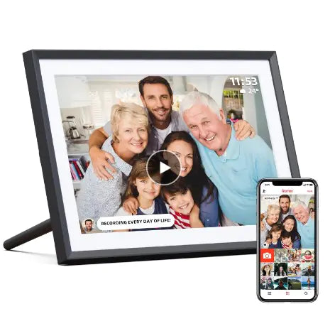 Style Loft Collection HomeLoft Synovia Pro 10.1 Inch Touchscreen WiFi Digital Picture and Video Frame