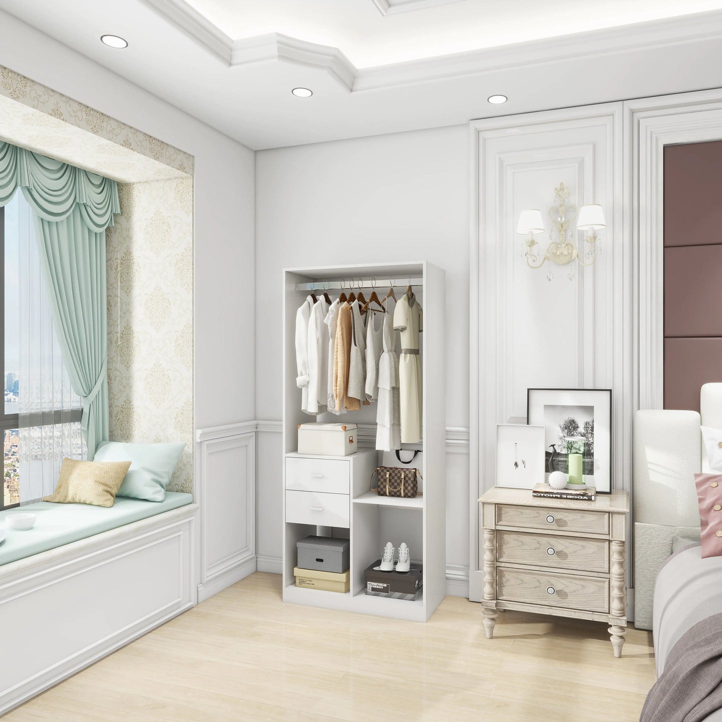 Style Loft Collection Freestanding Closet System