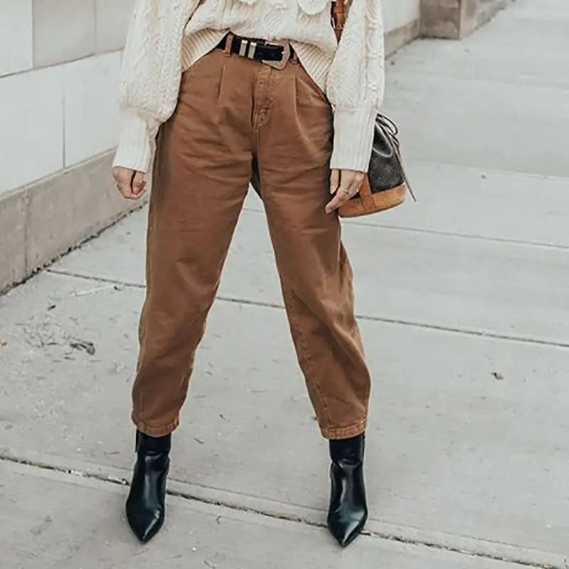 Style Loft Collection High Waist Cambridge Denim Trousers