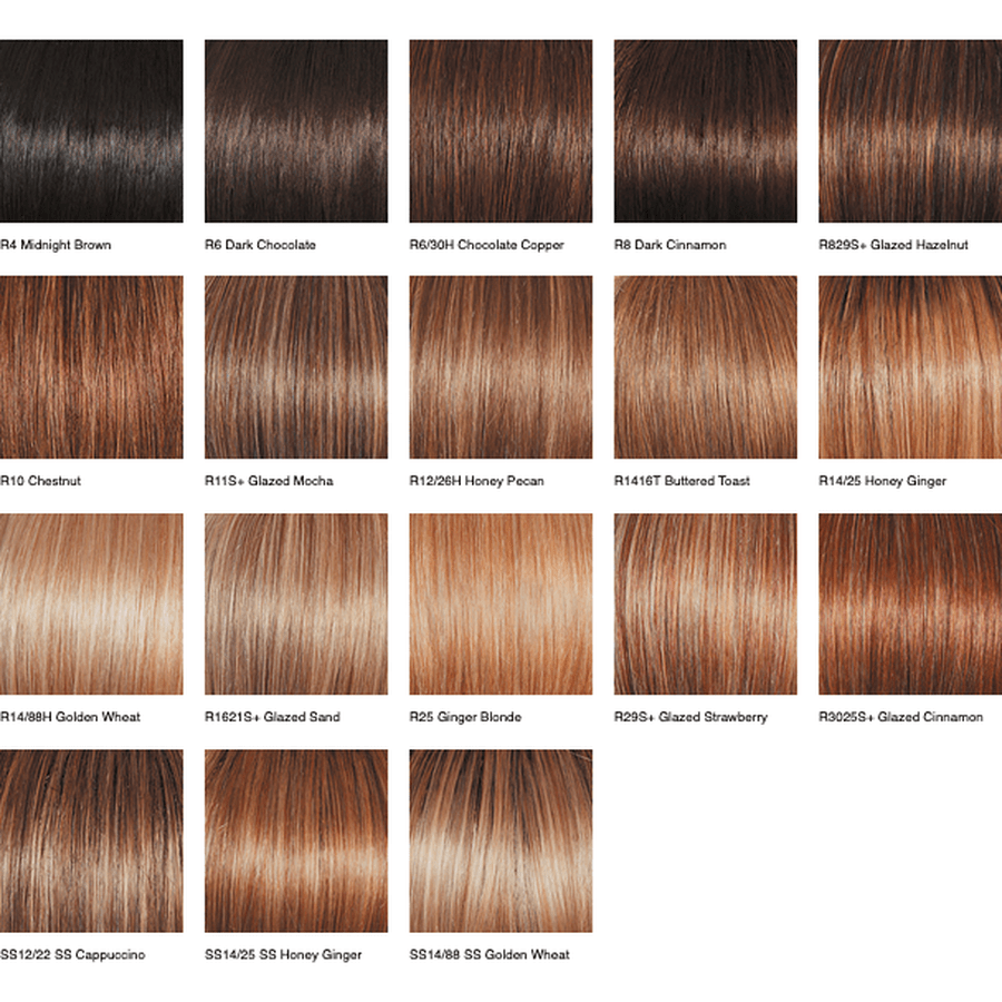 GILDED 18" - Top Piece by Raquel Welch - 100% Human Hair