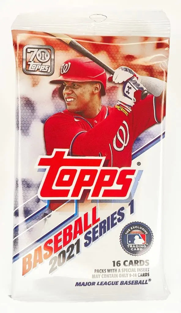 Style Loft Collection x Topps 2021 Series 1 Major League Baseball Cards | 16 Cards in A Factory Sealed Retail Pack | 70th Anniversary! | Exclusive Trading Cards!