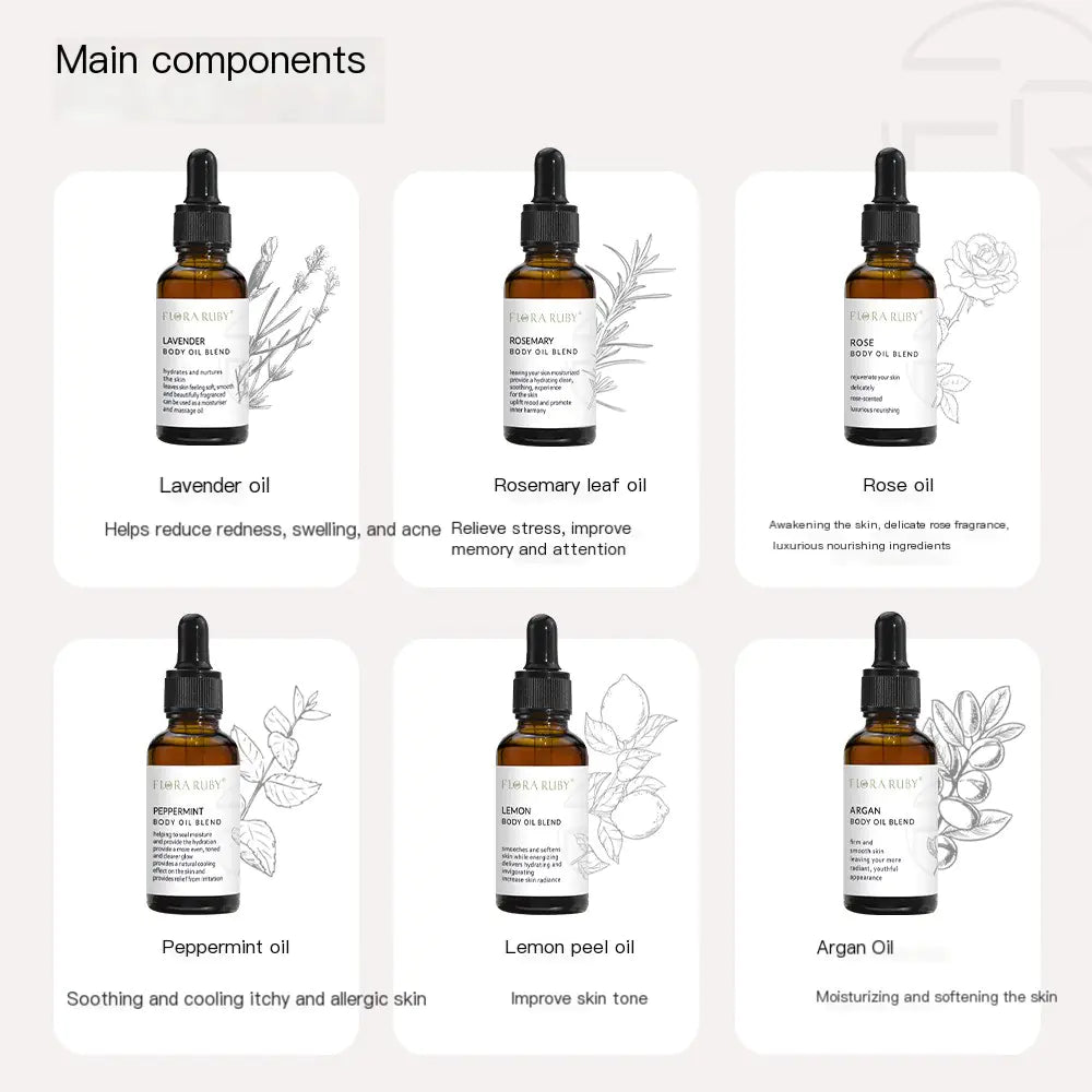 Style Loft Collection Essential Body Massage Oils