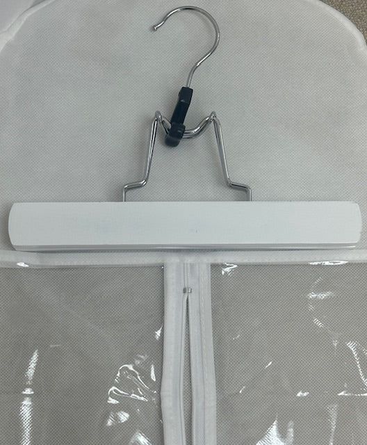 Hair Extensions Carrier .Suit Case Bag White