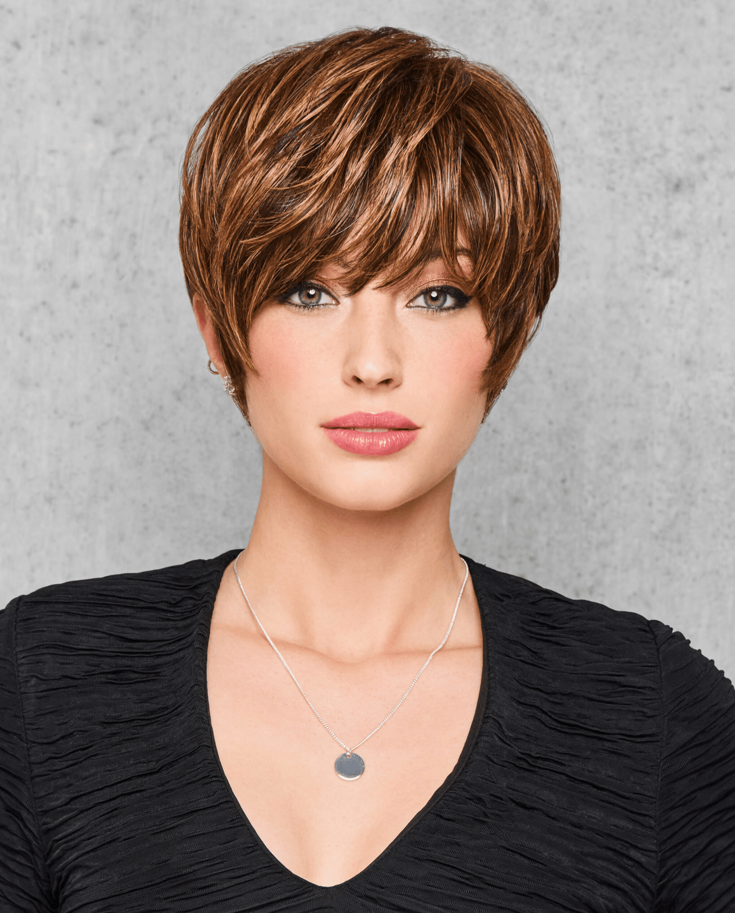 Hairdo R3329S+ Feather Cut Wig by Hairuwear  Glazed Auburn R3329S+