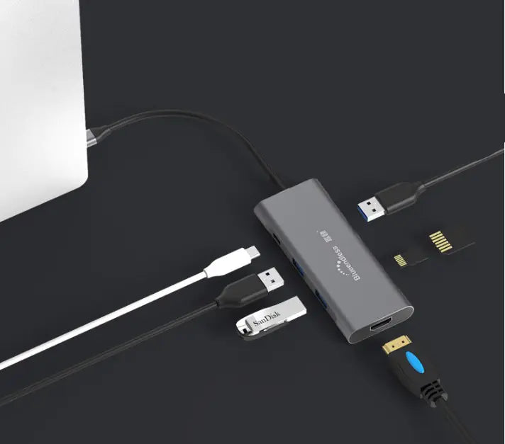 Style Loft Collection StyleTech 7 Port Multifunctional Type-C, USB, HDMI Hub