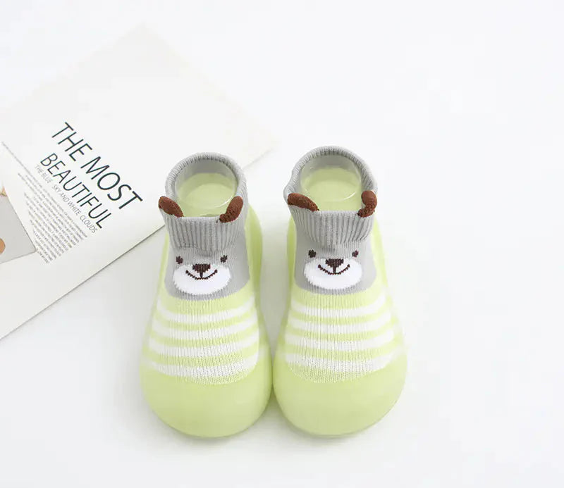 Style Loft Collection Puddle Penguin Non-Slip Baby Socks