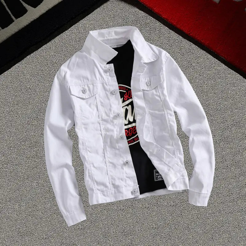 Style Loft Collection Slim Fit Casual Denim Shirt