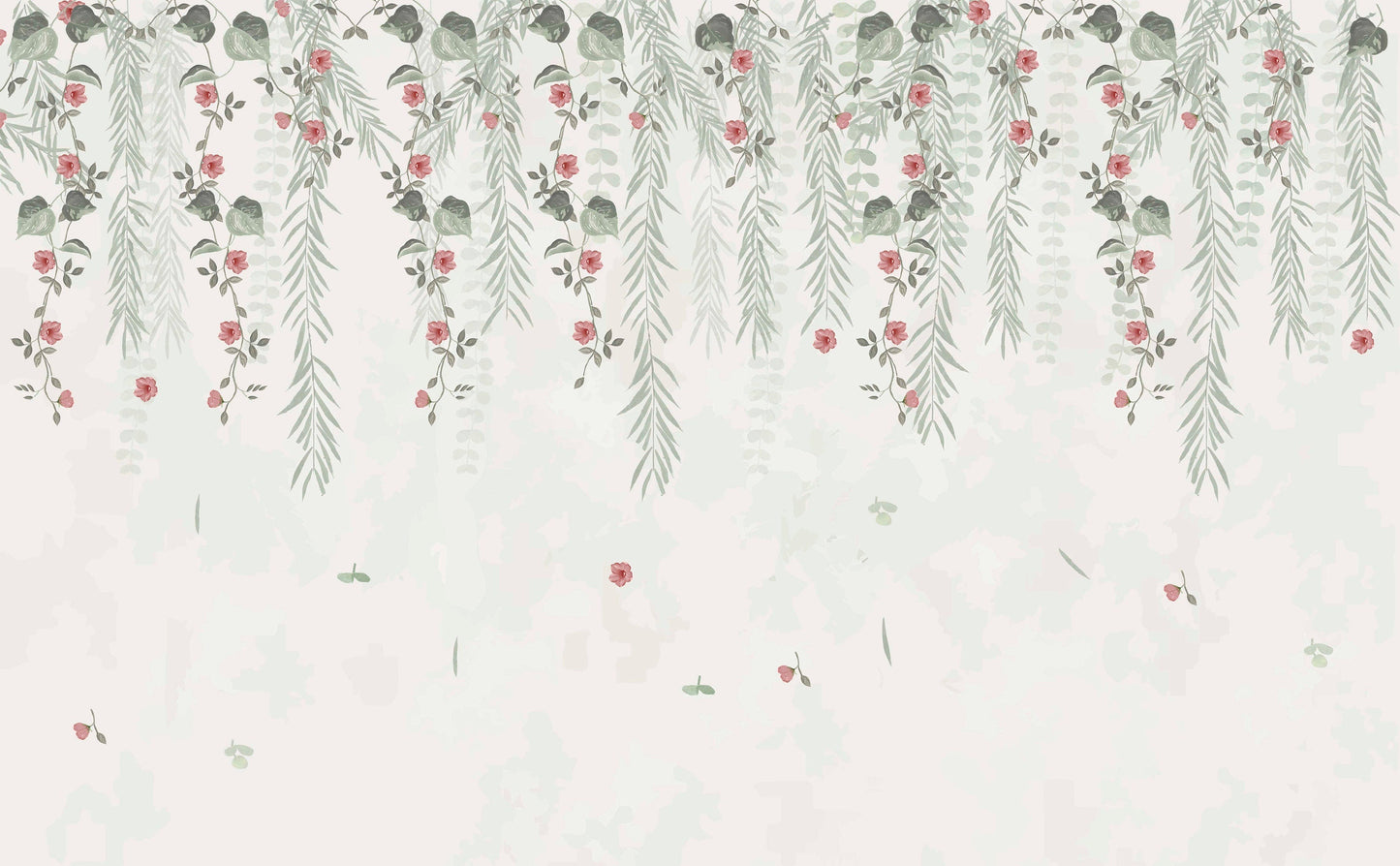 Sage and Pink Foliage | Kitchen + Metal