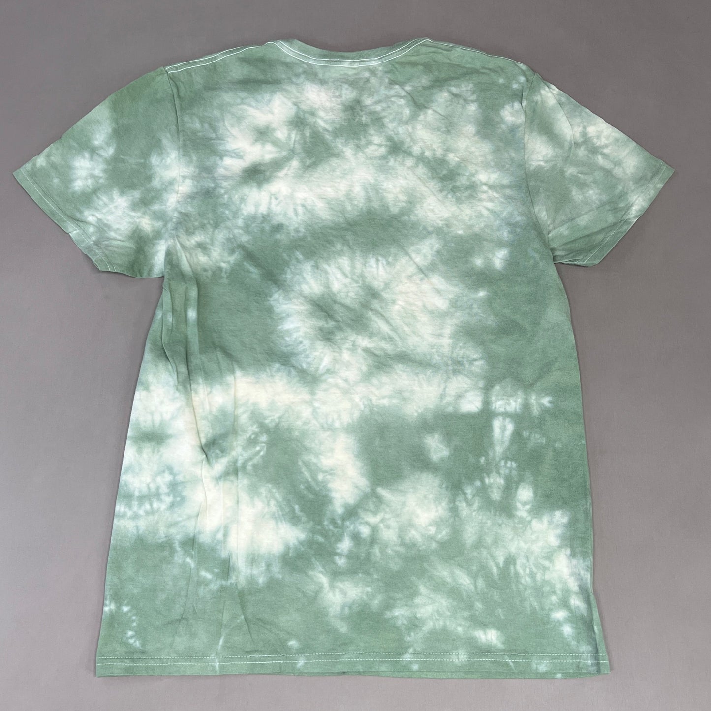 MTV Mint and White Tie-Dye Short Sleeve T-Shirt Women's Sz M 86947(New)
