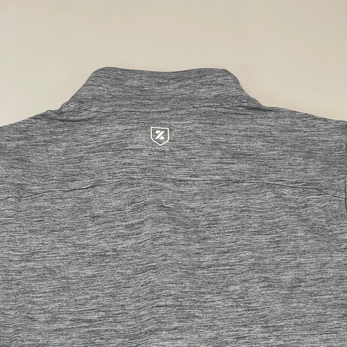 ZUSA Pull Over Shirt Long Sleeve Brisk Quarter Zip Women's Sz M Charcoal Heather (New)