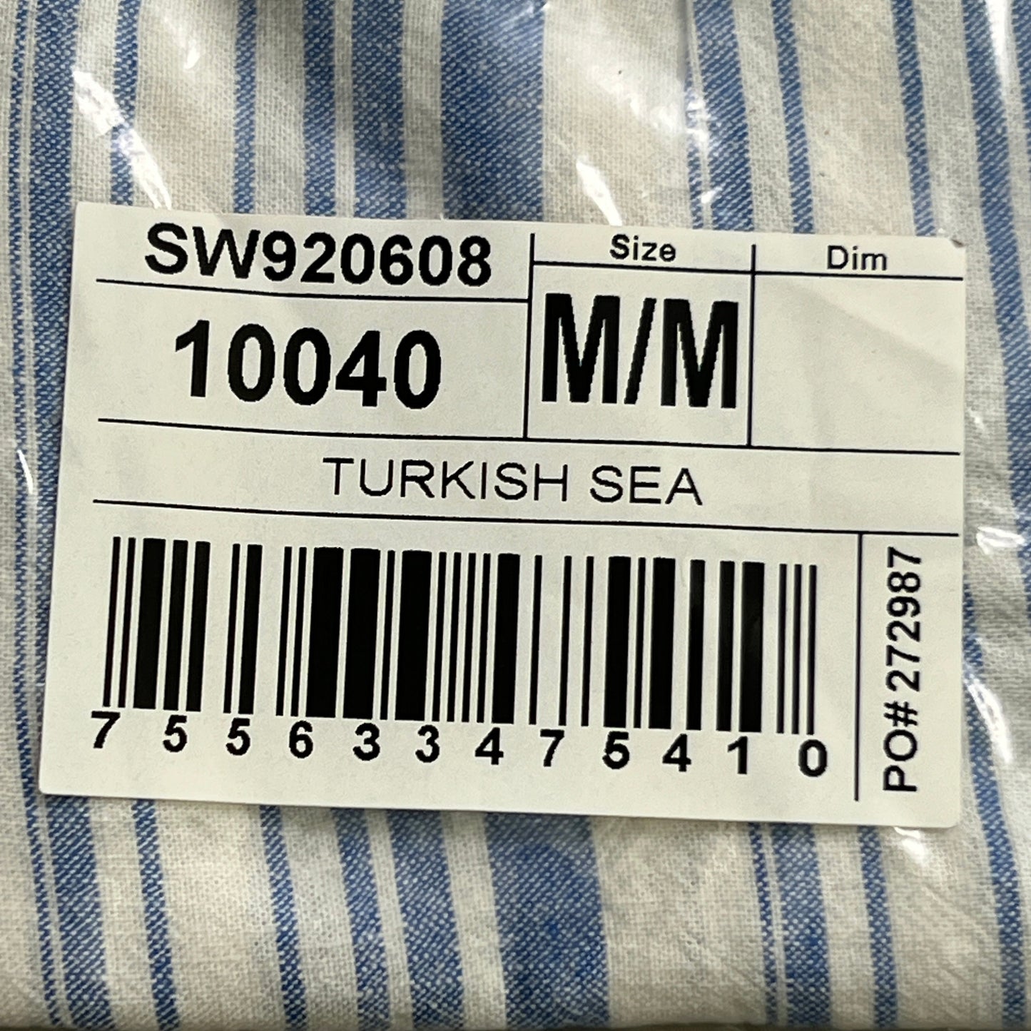 TOMMY BAHAMA Women's Shell Yea Stripe Midi Skirt Turkish Sea Size M (New)