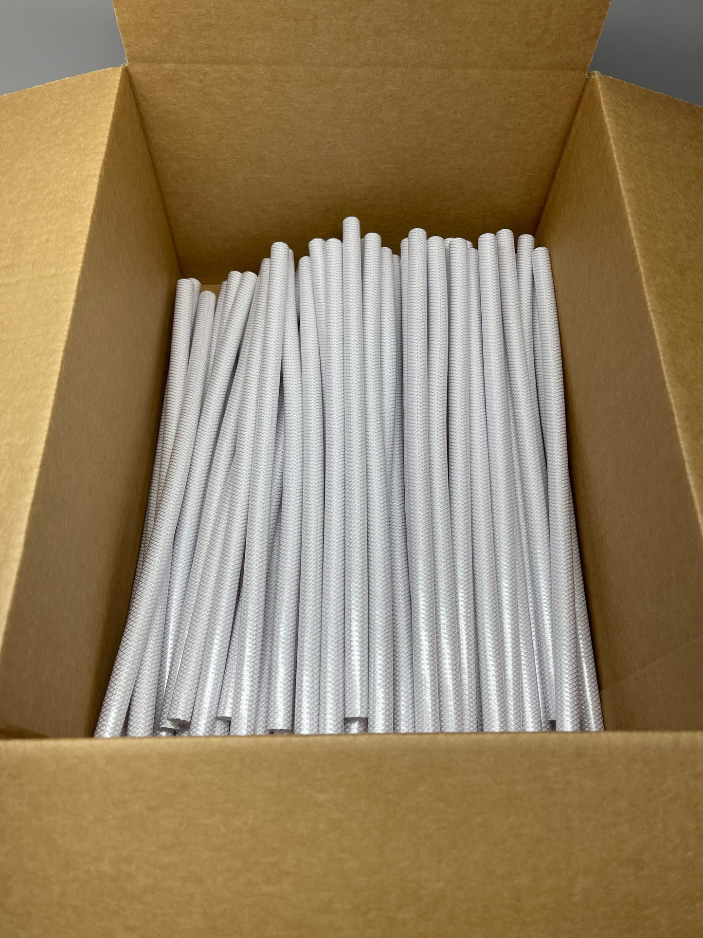 Pack Of 100 Braided Water Line Tubing / Hoses .332 X .555 X 14.5 Long Made In USA (New)