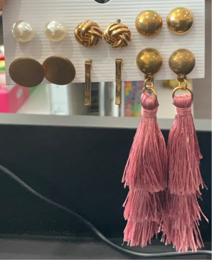 Fashion Tassel Earring Sets