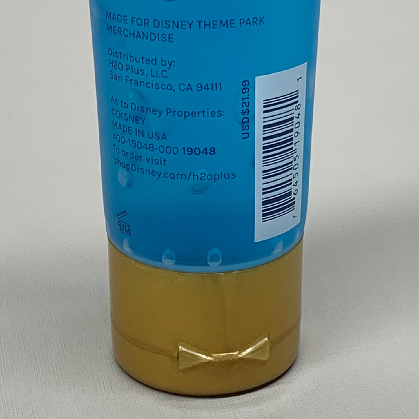 DISNEY Resorts (6 PACK) H2O+ Cooling Aloe Gel 3 oz Tube DISCONTINUED 19048 (New)