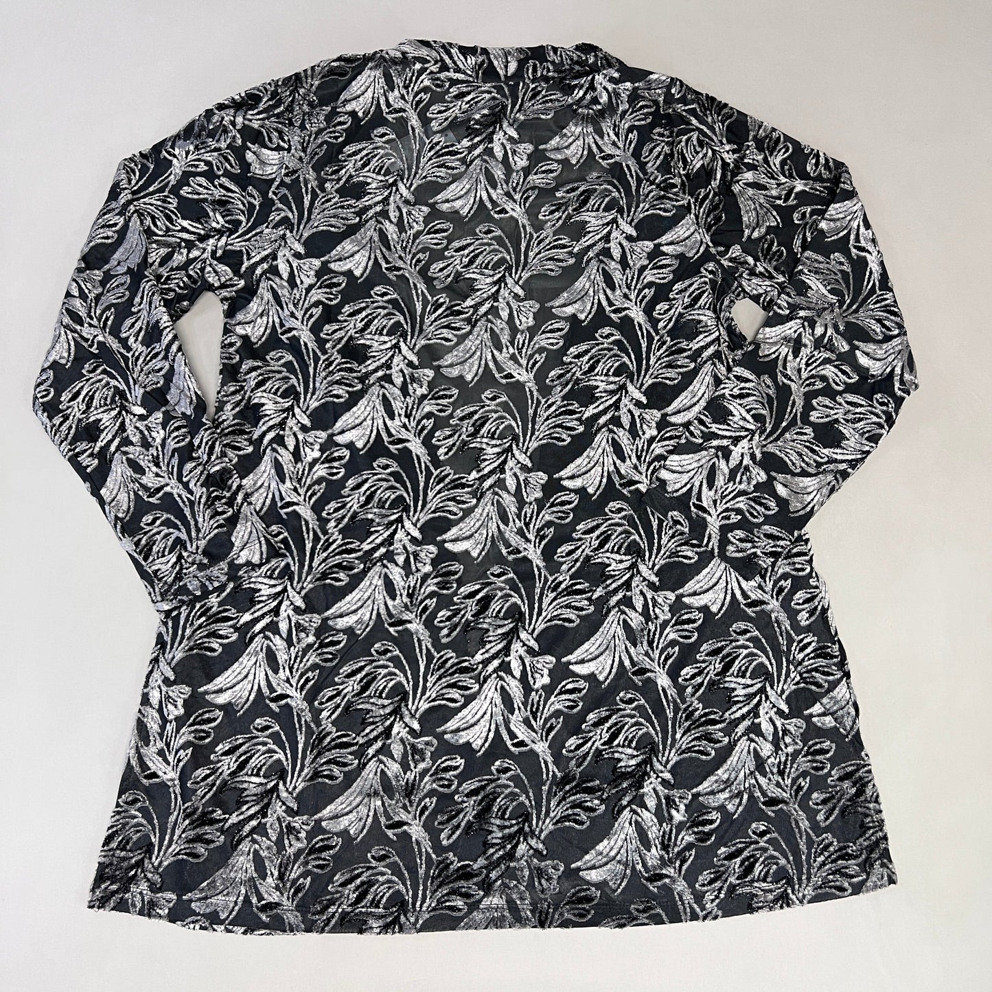 SUSAN GRAVER Knit Cardigan & Tank Set Women's Sz XS Grey / Black A384258F19671 (New)