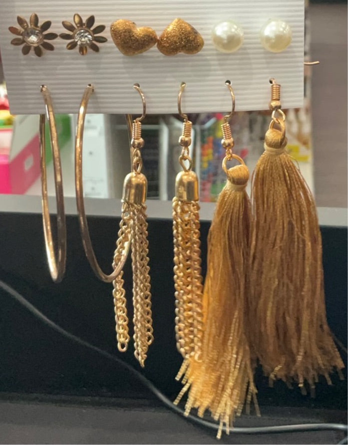 Fashion Tassel Earring Sets