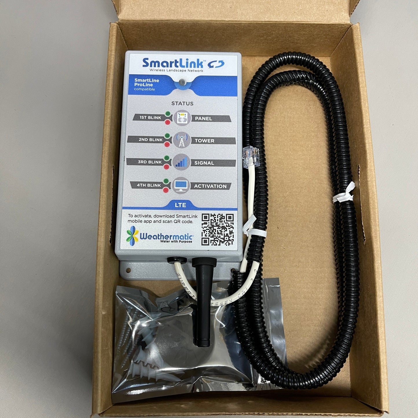 WEATHERMATIC SmartLink 16 Station Indoor/Outdoor Controller M1NA Aircard SL1616 Bundle (New)
