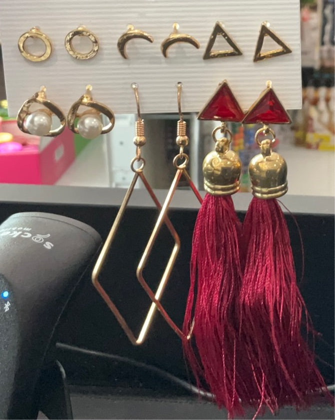 Fashion Tassel Earring Sets
