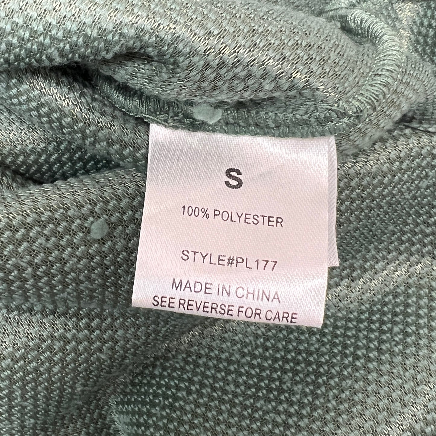 ZA@ PINK LILY Fleece Button-up Jacket Women's Sz S Olive Green PL177 (New)