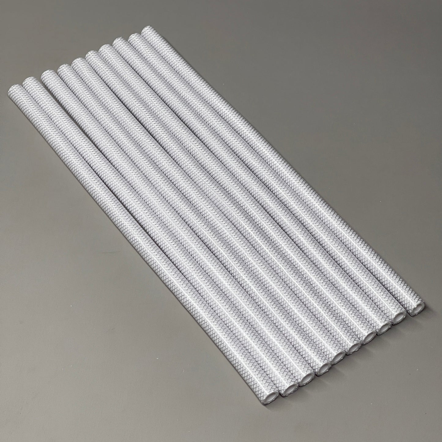Pack Of 100 Braided Water Line Tubing / Hoses .332 X .555 X 14.5 Long Made In USA (New)