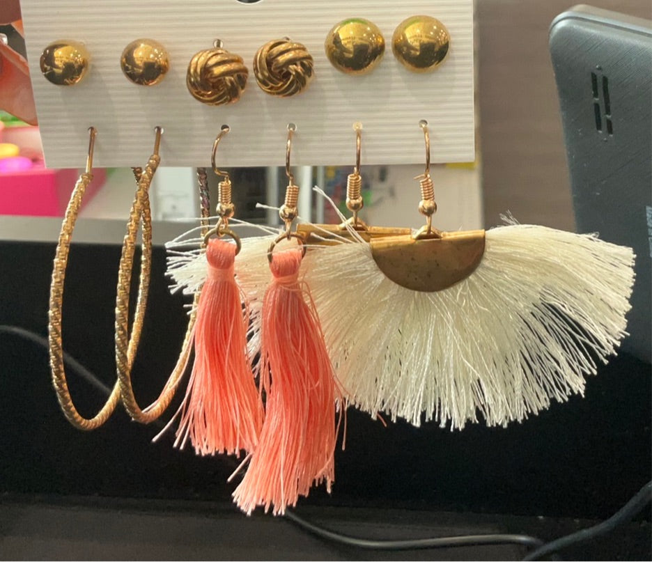Fashion Tassel Earring Sets