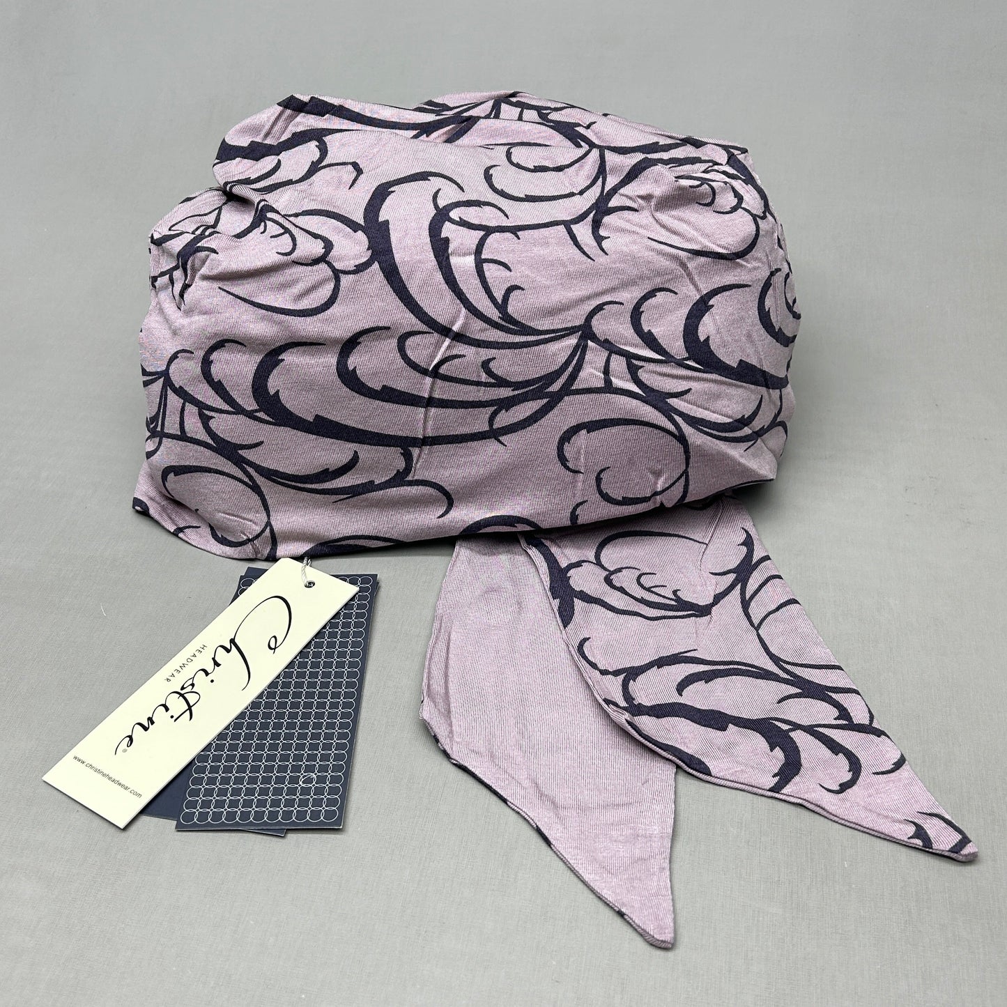 CHRISTINE HEADWEAR Mantra Scarf Long Swirls 1012-0473 (New)