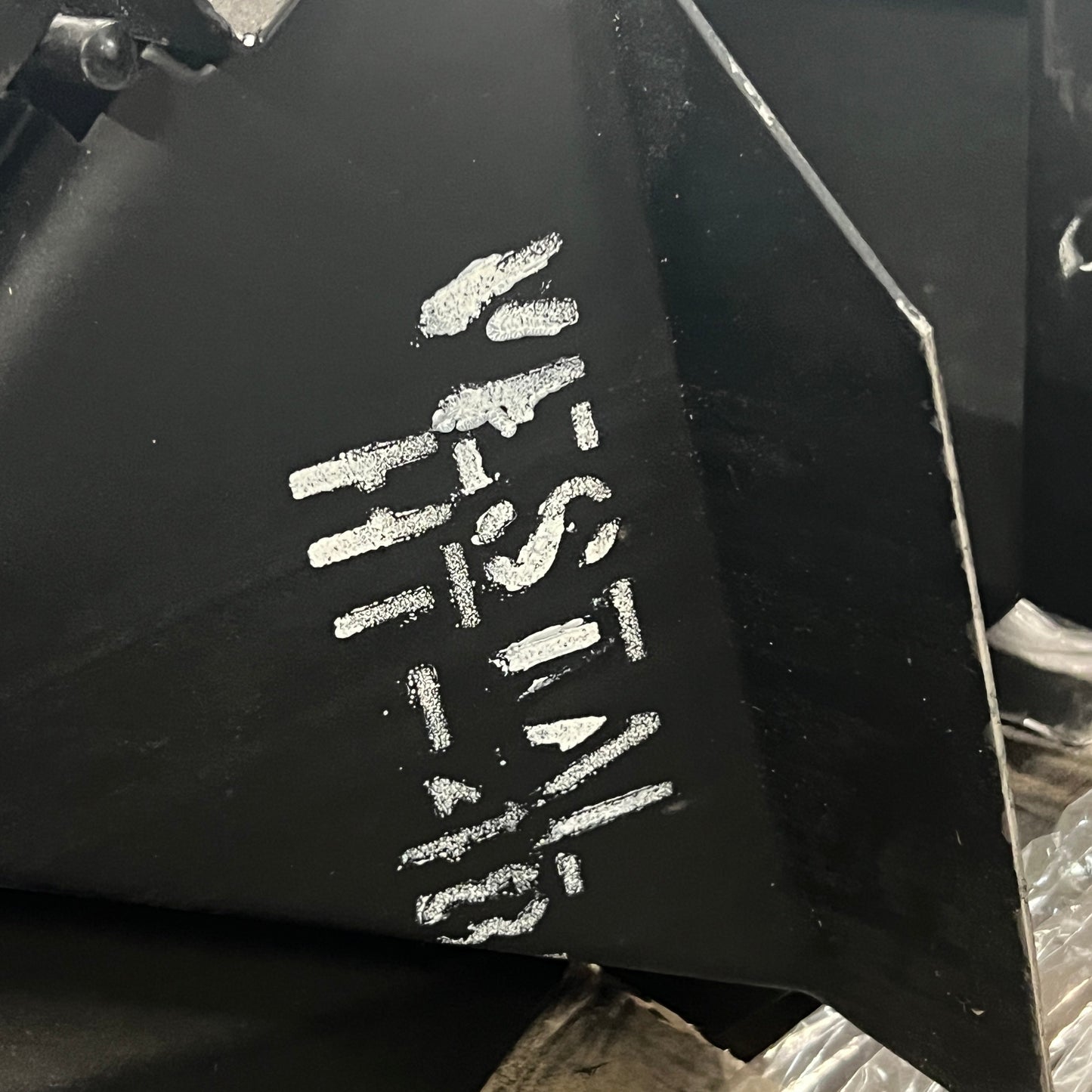 VESTAL Lot of 6! All Steel High Fireplace Throat Dampers Black (Used, AS-IS)