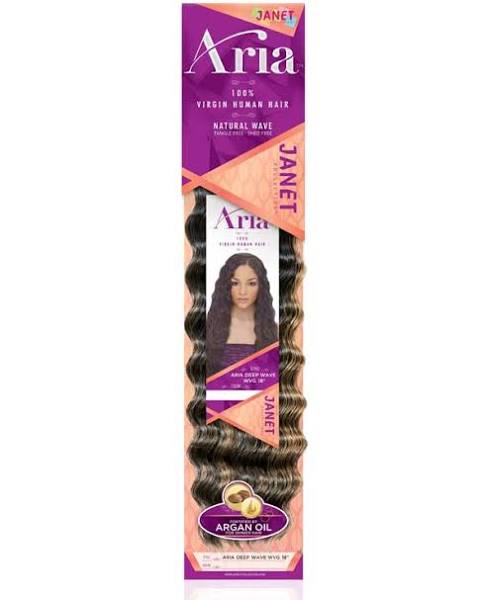 Janet Collection Aria Deep Wave, 18 in