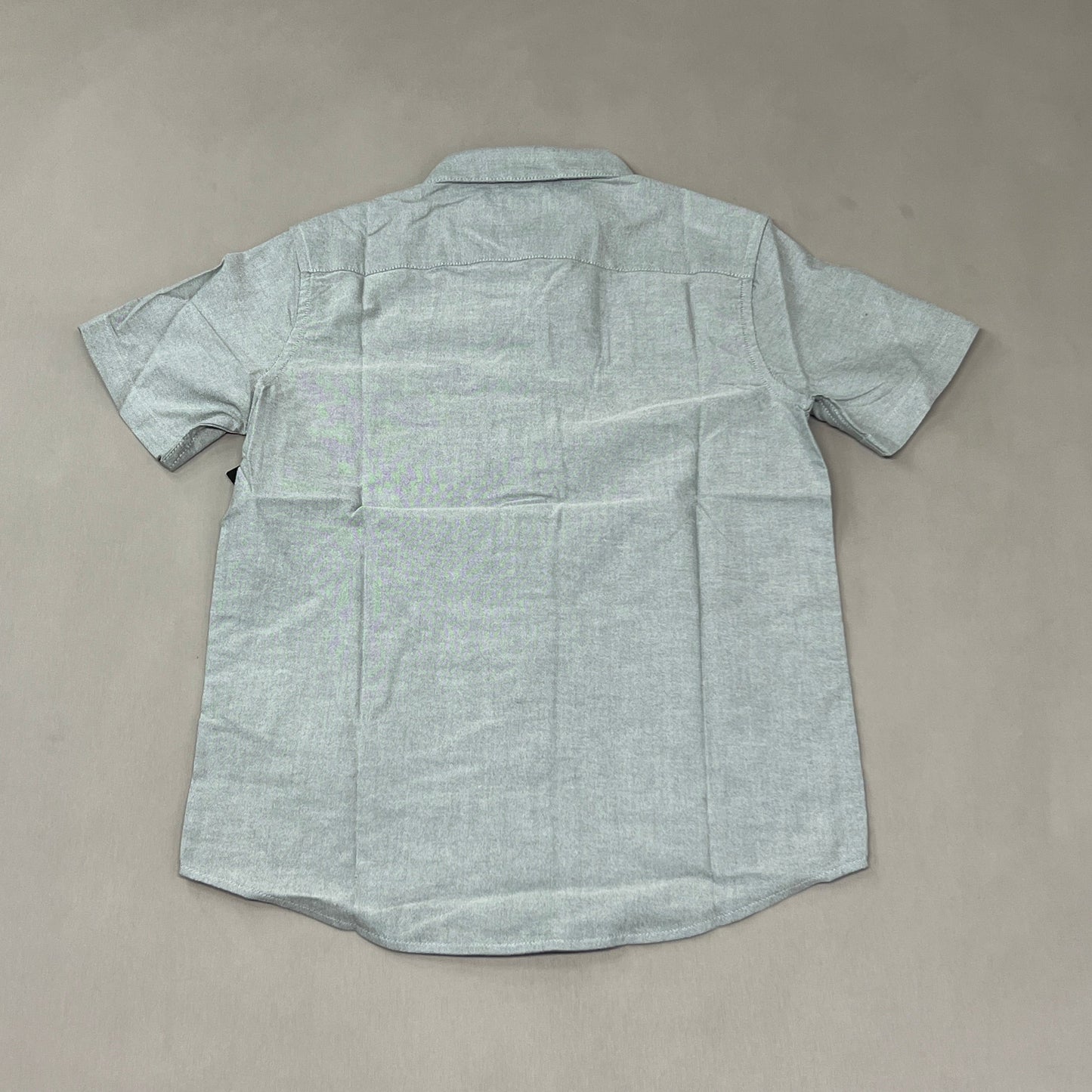 RVCA That'll Do Stretch Short Sleeve Shirt Youth Sz S / 10 B525TRTS Balsam Green (New)
