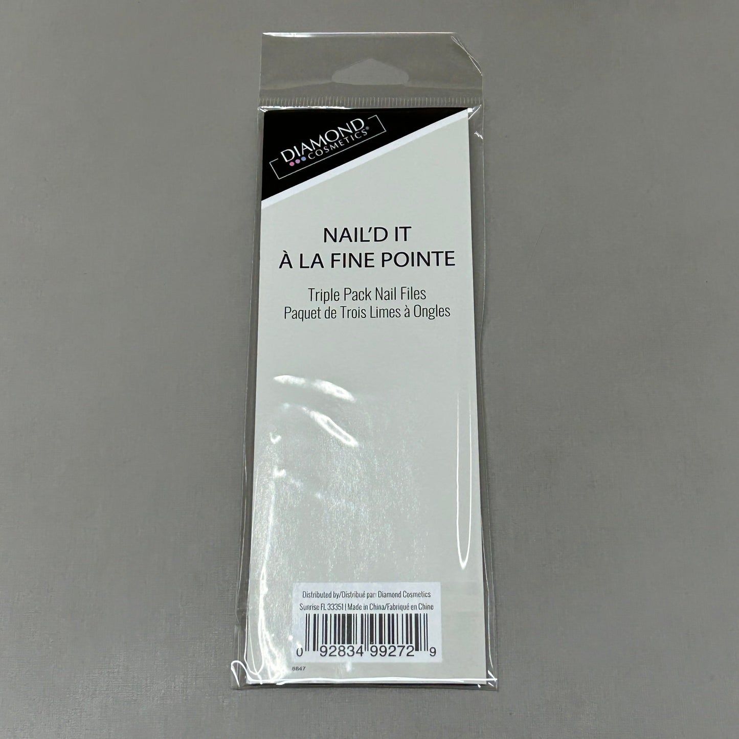 DIAMOND COSMETICS 3 Packs of 3! Holiday Nail Files Multiple Prints 85386DT (New)