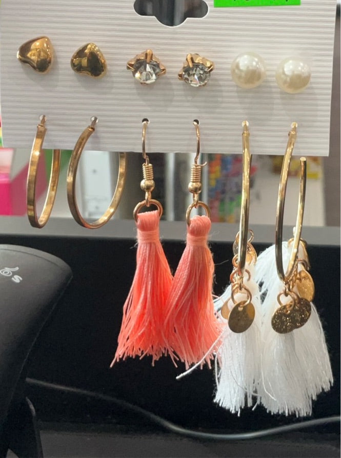 Fashion Tassel Earring Sets