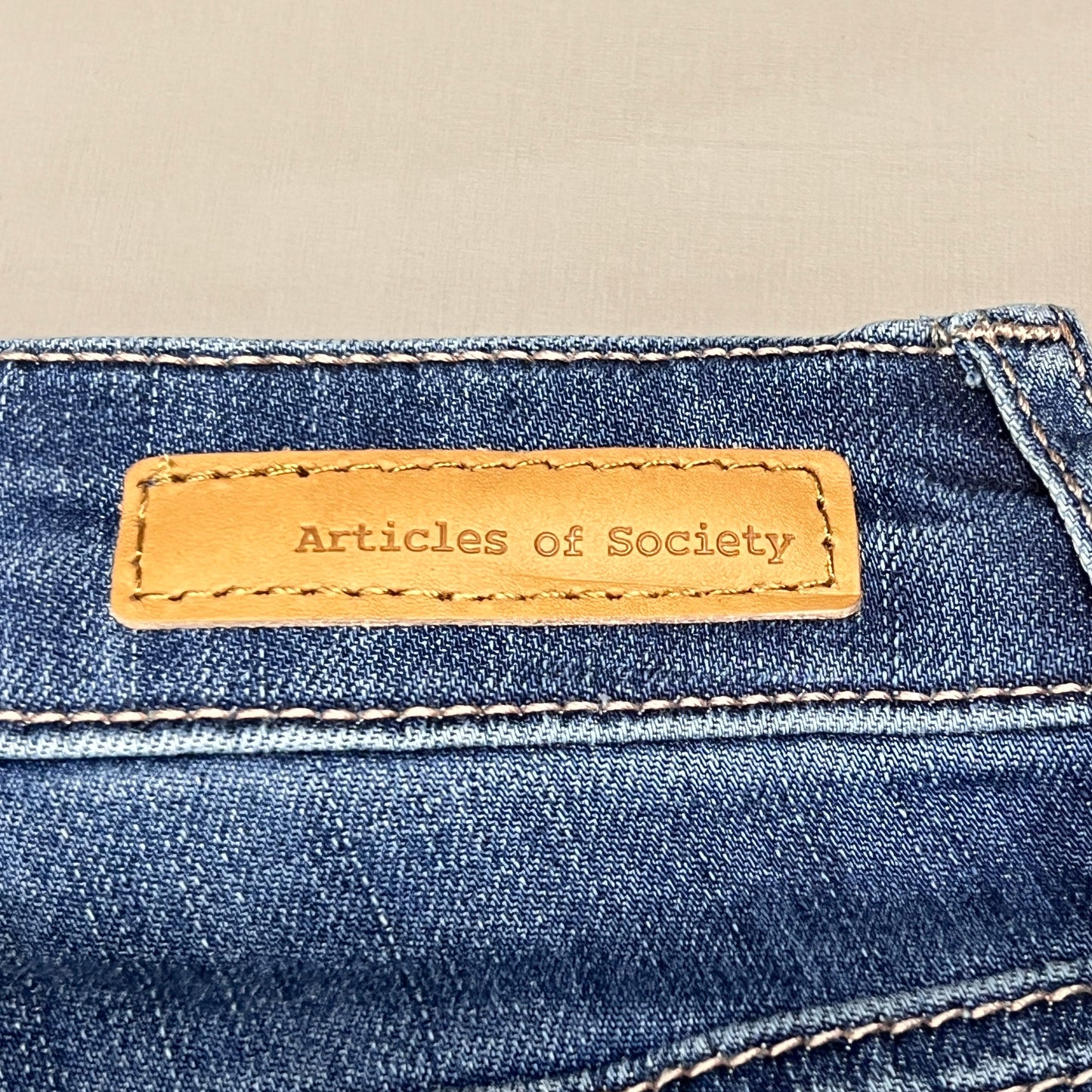 ARTICLES OF SOCIETY Pearl City Denim Jeans Women's Sz 25 Blue 4018PLV-712 (New)