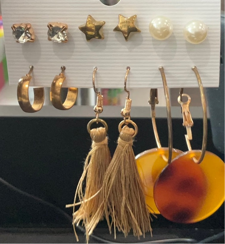 Fashion Tassel Earring Sets