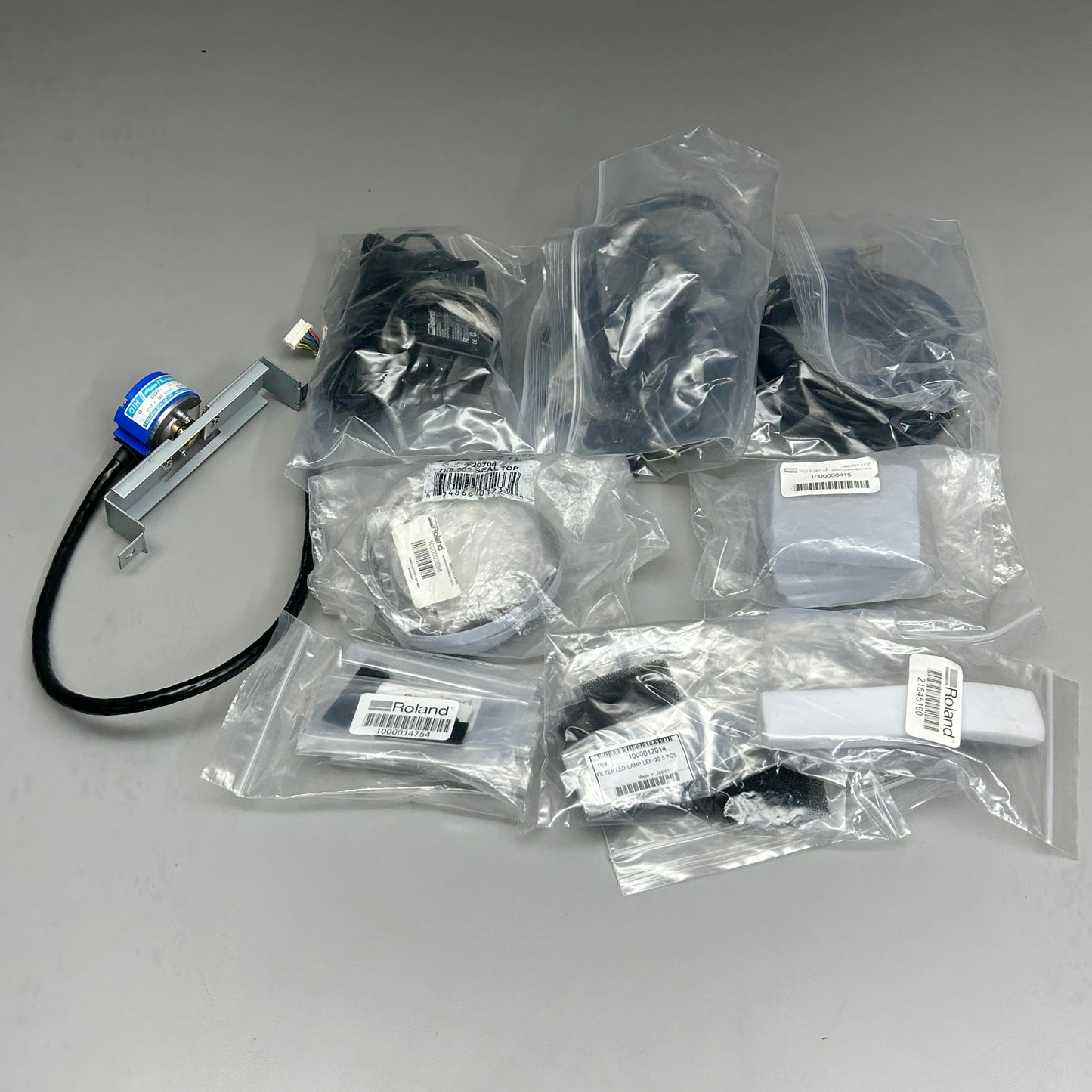 Lot of ROLAND Printer Parts and Power Cords