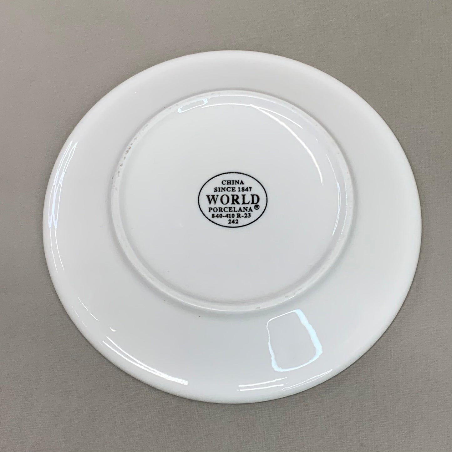 LIBBEY WORLD TABLEWARE 3 Dozen (36) Porcelana Plate 6.25" 840-410R-23 (New)