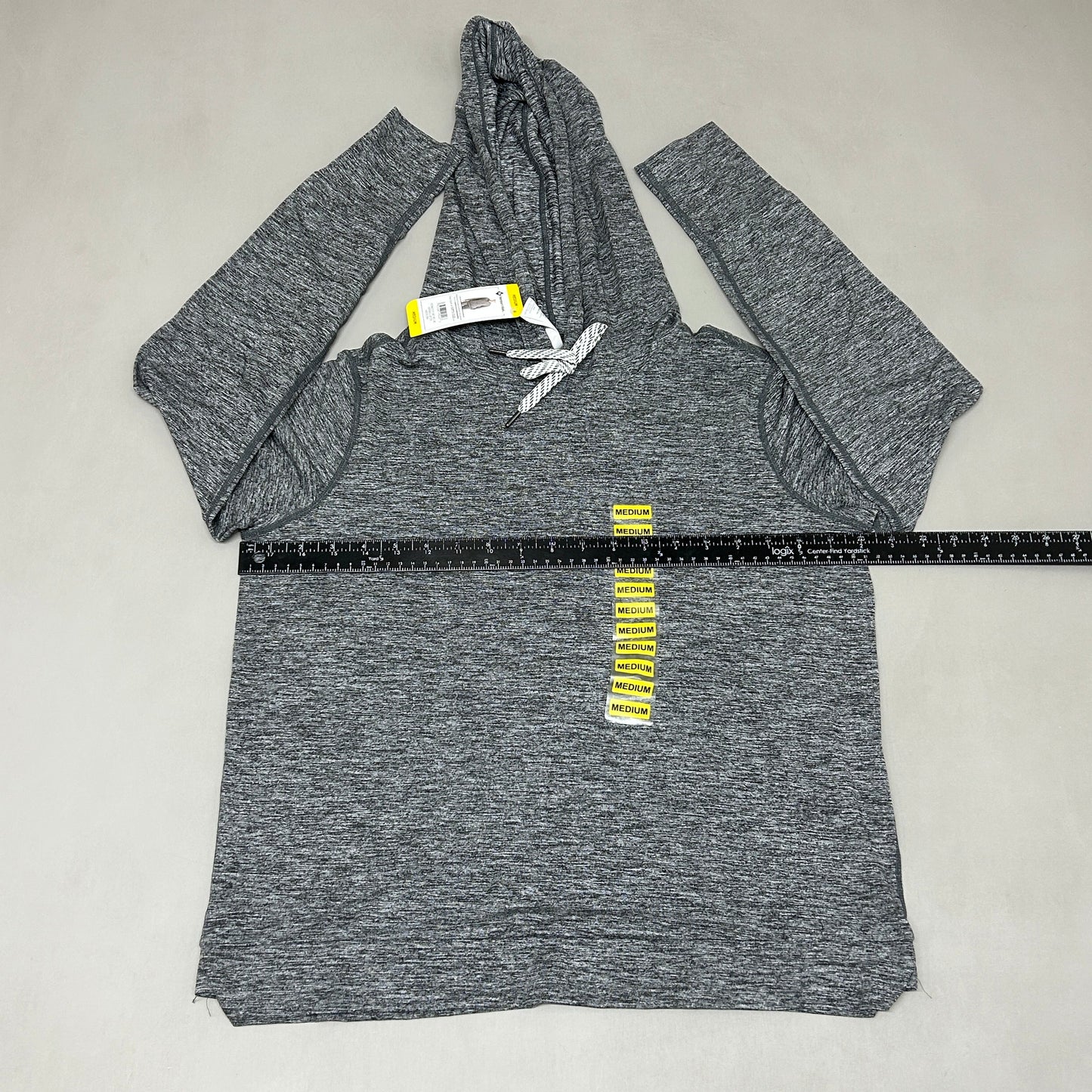 MEMBERS MARK Favorite Soft Pullover Heather Grey Size Medium (New)