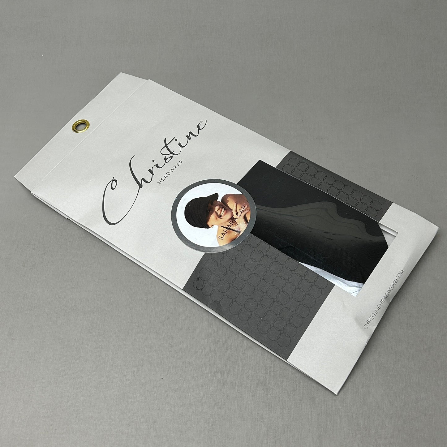 CHRISTINE HEADWEAR Sahara Cap - Sun Black 1469-0657 (New)