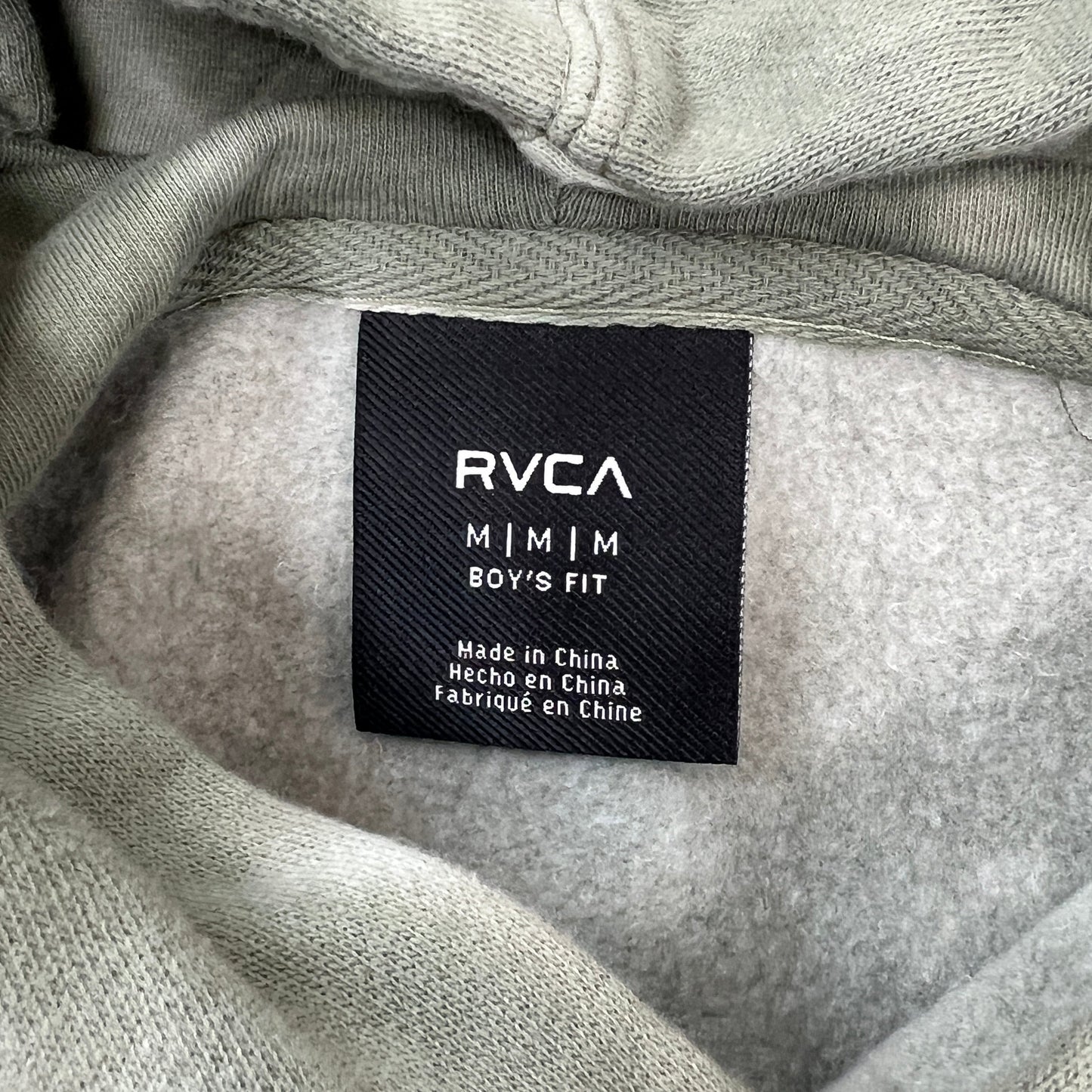 RVCA Artist Network Program Tie Dye Hoodie Youth Sz M /12 AVBSF00106 Green (New)