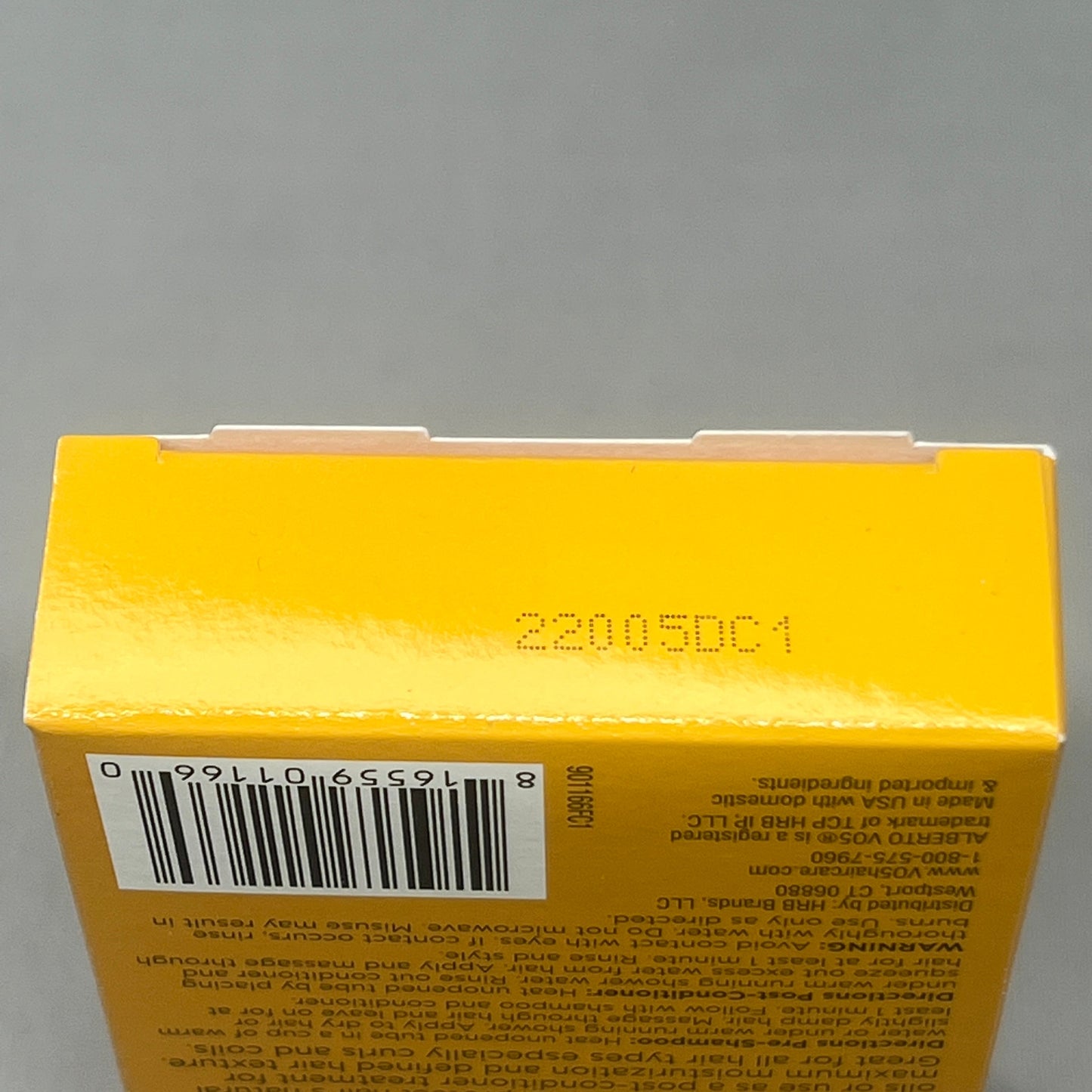 ALBERTO Vo5 Hot Oil Treatment 2-PACK! (2 tubes/box = 4 total tubes) 0.5 fl oz (New)