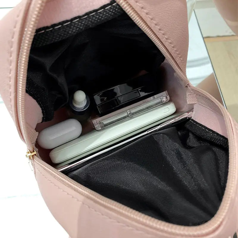 Style Loft Collection Vegan Leather Mini Multifunction Crossbody Bag