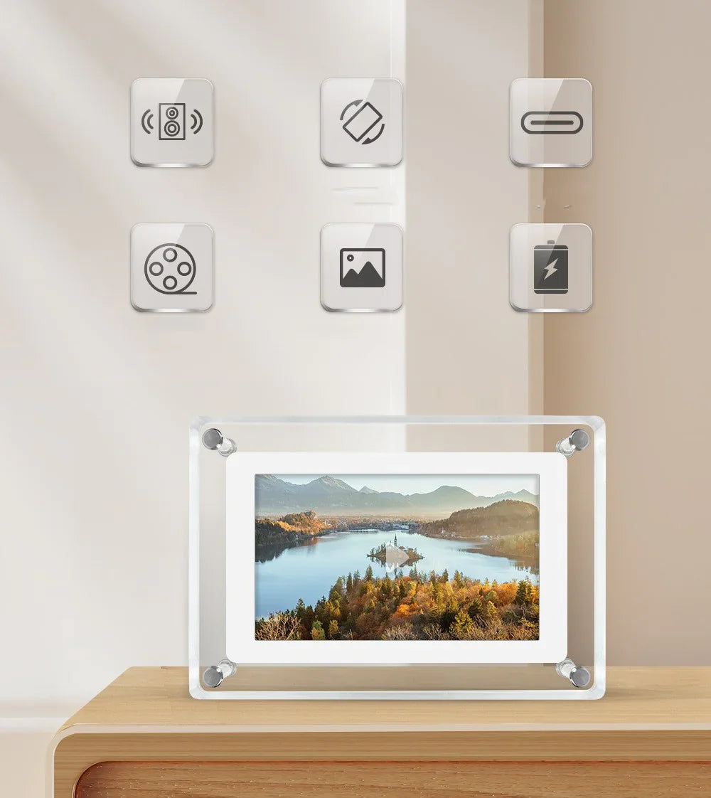 Style Loft Collection DigitalLoft 5-Inch Acrylic Digital Photo Frame